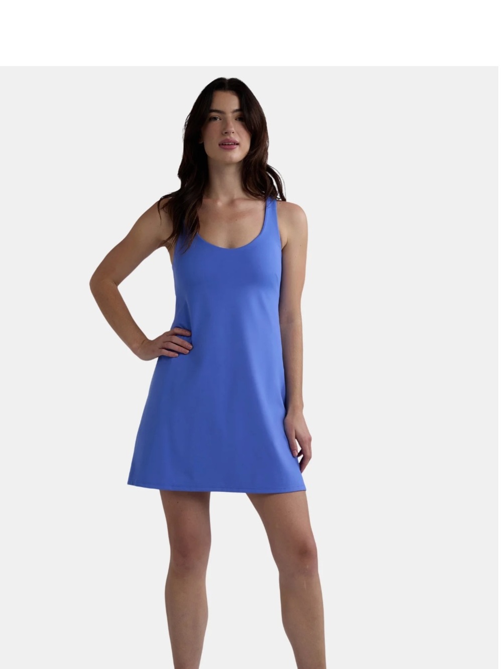 Avia Women's and Women's Plus Active Dress with Built In Bra